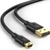 UGREEN 10353 USB-A to Mini-USB Cable 0.25M