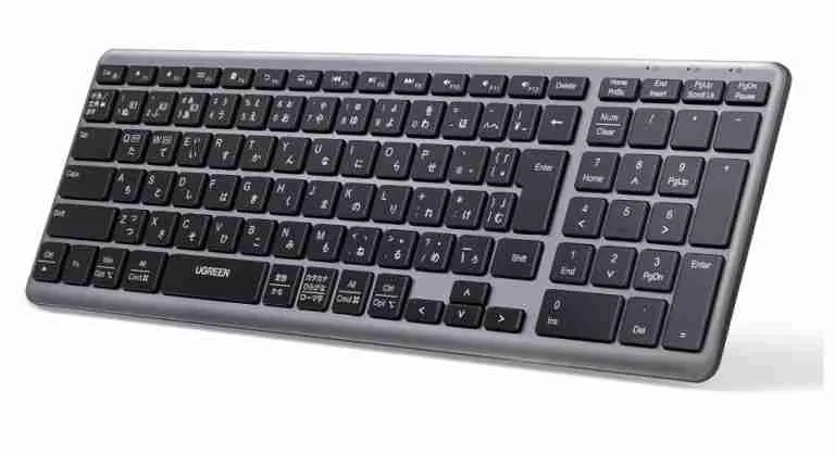 UGREEN UG 15258 (KU005) Ultra Slim Keyboard Wireless and Bluetooth Keyboard