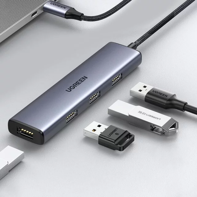UGREEN USB Type C To 4 Port USB A Hub (CM473 20841) - Image 2